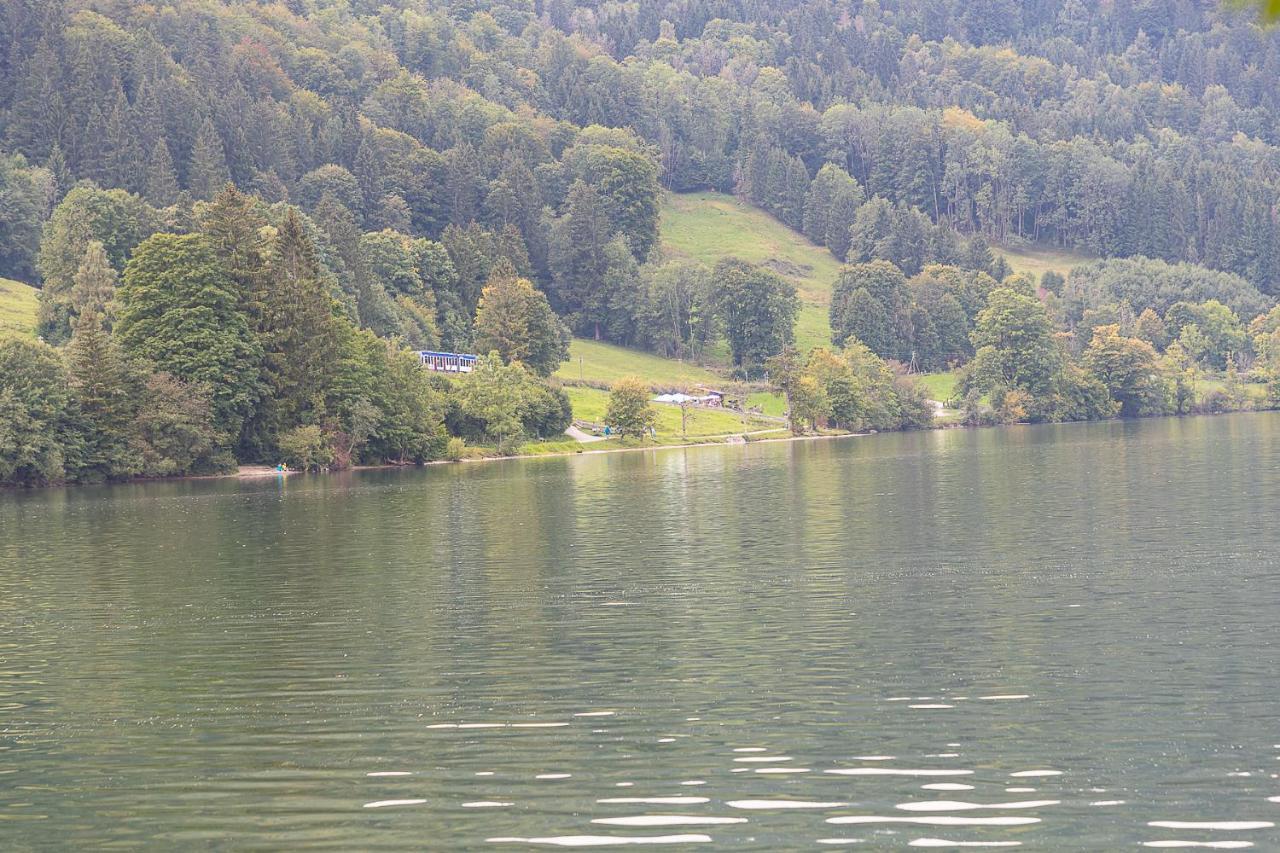 Vip Deluxe 107Qm Auf Zwei Etagen 1 Dopplezimmer Eg 1 Doppelzimmer Auf Der Galerie Sowie 2 Badezimmer Und Komplette Kueche Mit Mikrowelle Und Backofen Ideal Fuer 1 Bis 6 Gaeste Direkter Blick Auf Garten Und Bergblick Alles Nur Nicht 0815 Lejlighed Schliersee Eksteriør billede